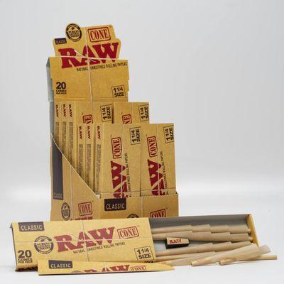 Raw cones