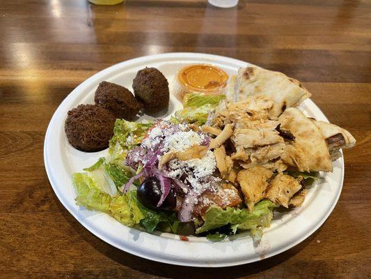 Jasmin platter with two sides