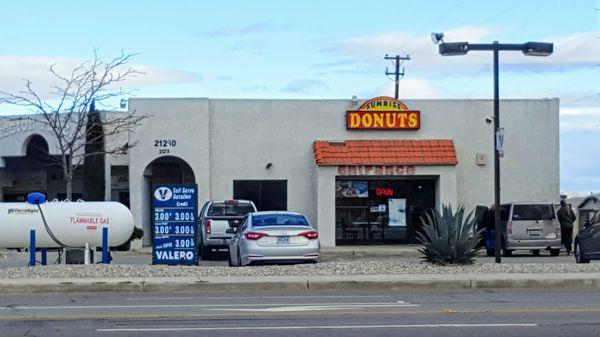 21290 Bear Valley Rd, next to Valero.