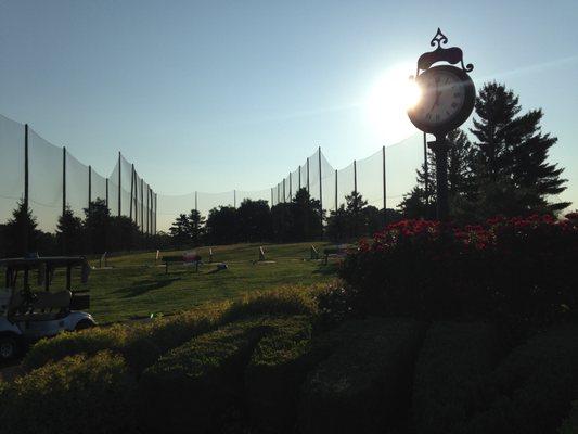 Early Morning Driving Range
