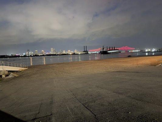 Views of downtown New Orleans (MS River)