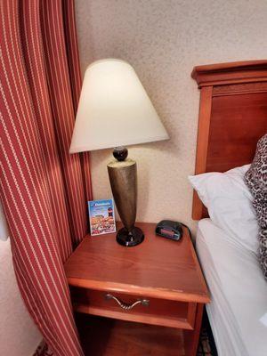 the lamp was broken and wobbled on it's stand