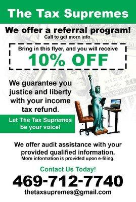The Tax Supremes