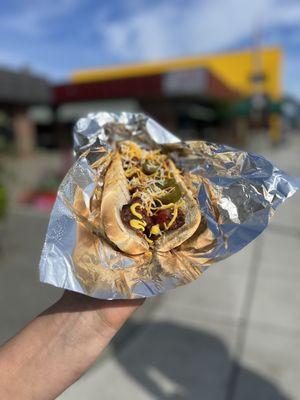 Red Umbrella Reindeer