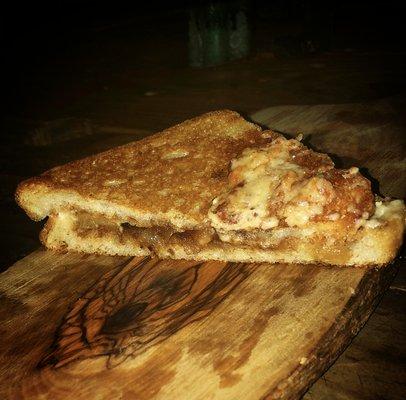 caramelized onions, apple butter, sharp cheddar on sourdough pullman bread