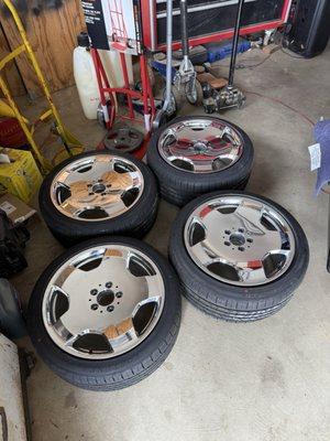 Bent Rim Alloy Wheel Repair