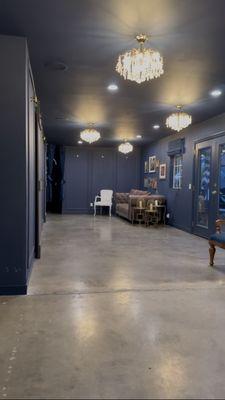 Interior walkway and waiting room