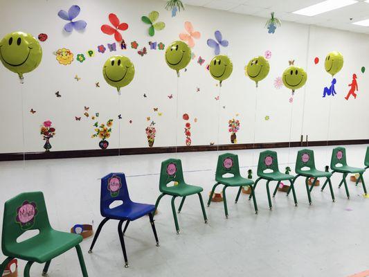 Party time at Emma daycare in Paramus NJ