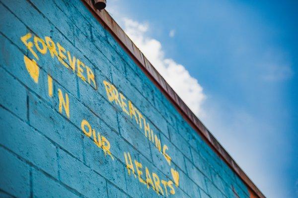 George Floyd mural by Donkeeboy and Donkeemom | Photo: David 'Odiwams' Wright