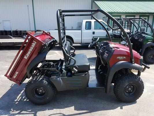 Always a big selection of Kawasaki Mule SX in stock. All models and colors.
