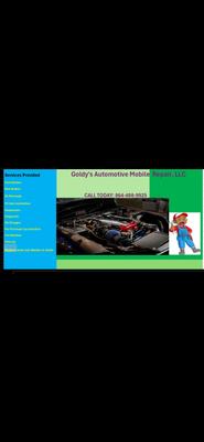 Goldy’s Automotive Mobile Repair