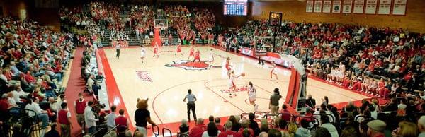 Basketball court @ McCann Arena