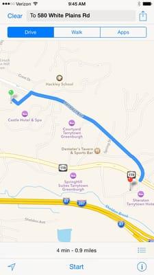 Round trip less than 2 miles for $17. Last time they would get any business from us.