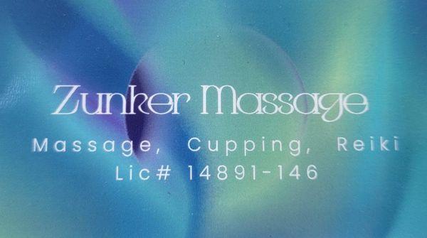 Zunker Massage