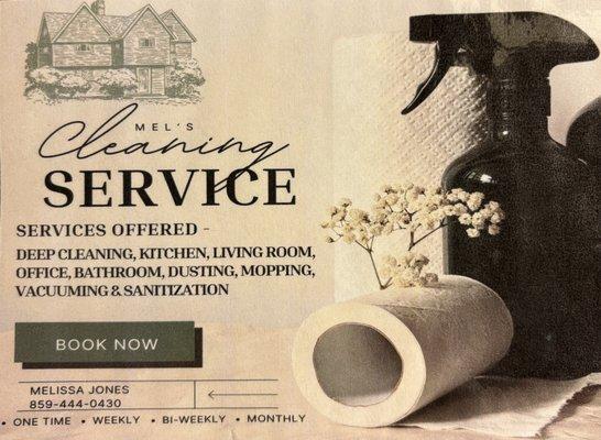 Mel’s Cleaning Service