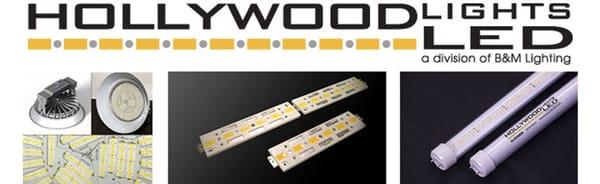 Hollywood Lights LED T8 replacement tubes & High Bays.