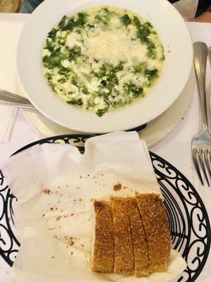 Stracciatella soup