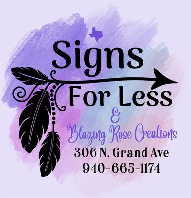 Signs For Less