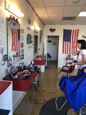 It looks like the 4th of July exploded in there lol