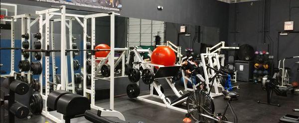 Fitness studio - lots of equipment available to help you get results.