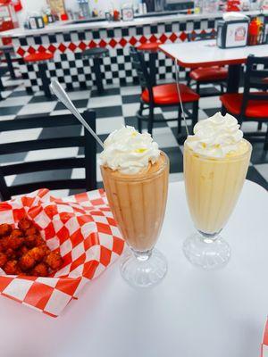 Chocolate and butterscotch malt