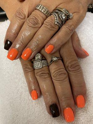 Gel manicure