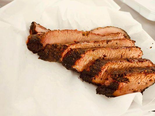 Smoked Beef Brisket Sliced