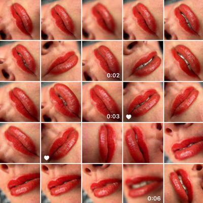 Color will soften approx 50% resulting in a natural lip tint that you will love.
DM for a free consultation!