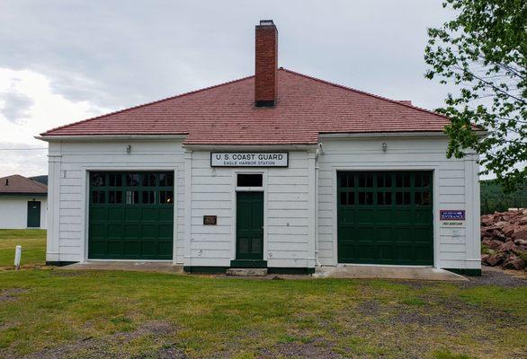 Facade for Eagle Harbor Life-Saving Station and Museum