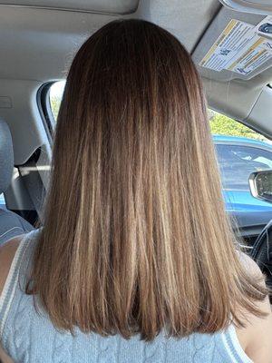 Makayla fixed my hair!!!