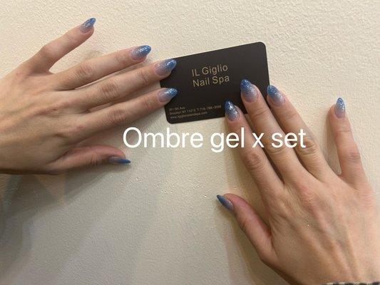 Ombre gel x set