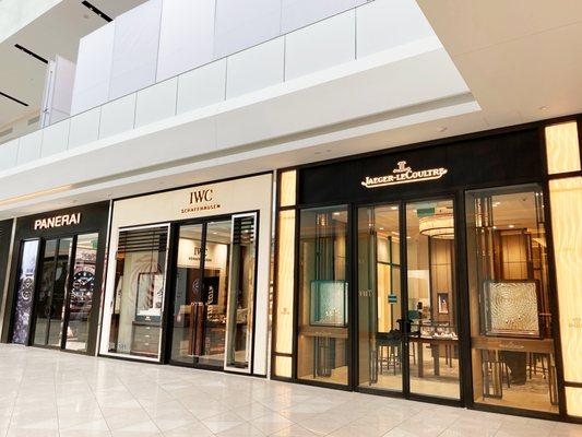 Boutique - Panerai, IWC Schaffhausen, Jaeger-LeCoultre