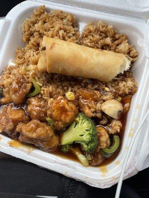 12. General Tso's Chicken Lunch Special