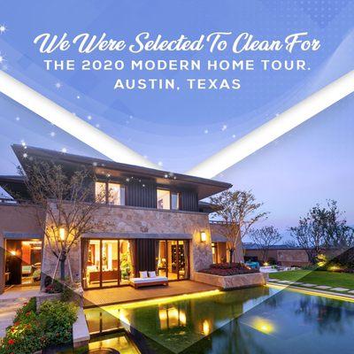 Krazy Kleen Maids cleaned this house for the 2020 Modern Home Tour
