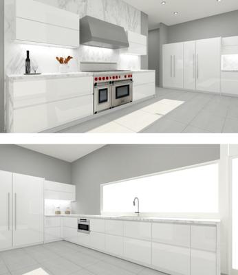LOVE our bauformat cabinets caesarstone counters and wolf subzero appliances!