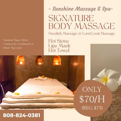 Sunshine Massage & Spa
