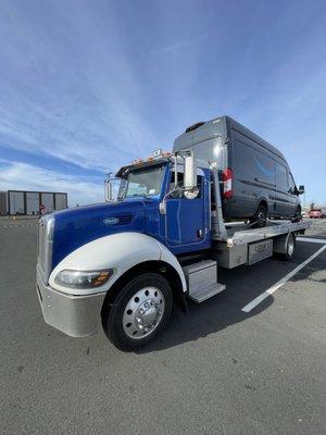 Sprinter van
Amazon van