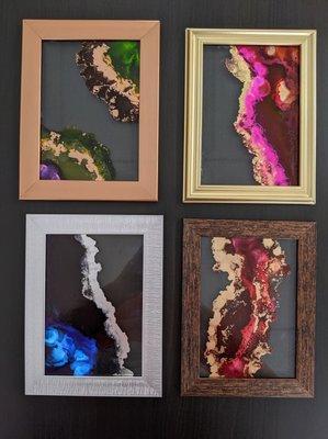Alcohol Ink Frames
