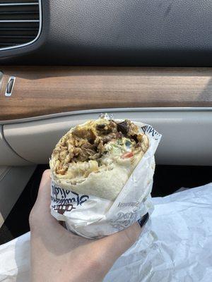Lamb shawarma