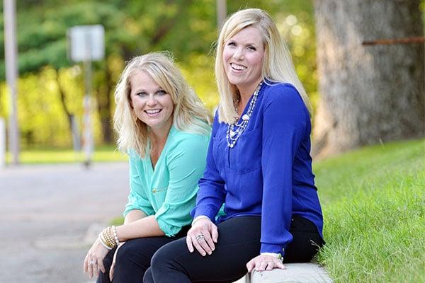 Amanda Patterson and Cadie Kalmes