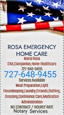 Rosa Emergency Home Care