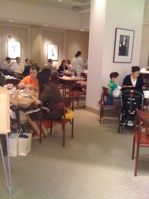 NM Cafe entrance. Decent lighting and tasty popovers. That's about it