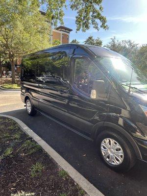 15 passenger van