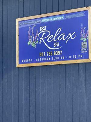 Signage - in same build as Uncle Herb's