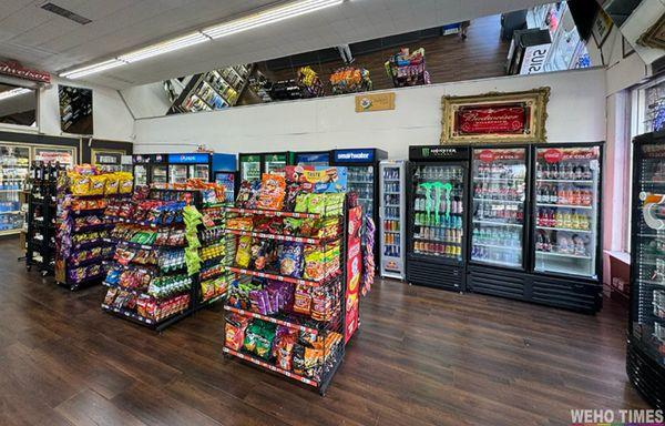 Roro's Liquor & Convenience store @ 8850 Sunset Blvd. West Hollywood. Open 7 Days a week. Late night hours. Easy parking