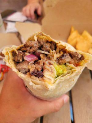 Grilled Steak Grande Burrito