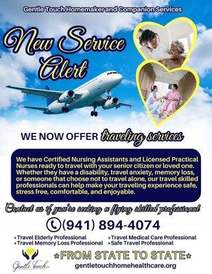 Gentle touch homemaker and companion services