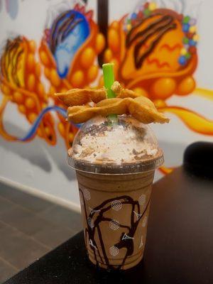 Double chocolate Peanut Butter $8