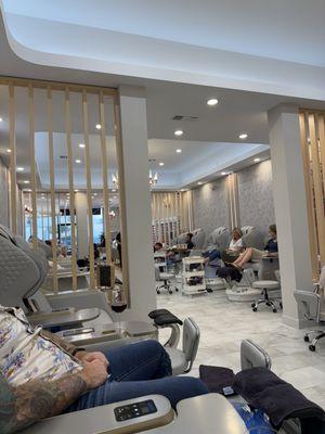 Pedicure room