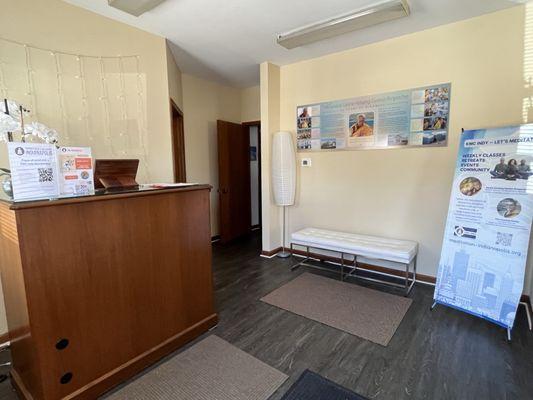 Center Lobby and Registration Desk